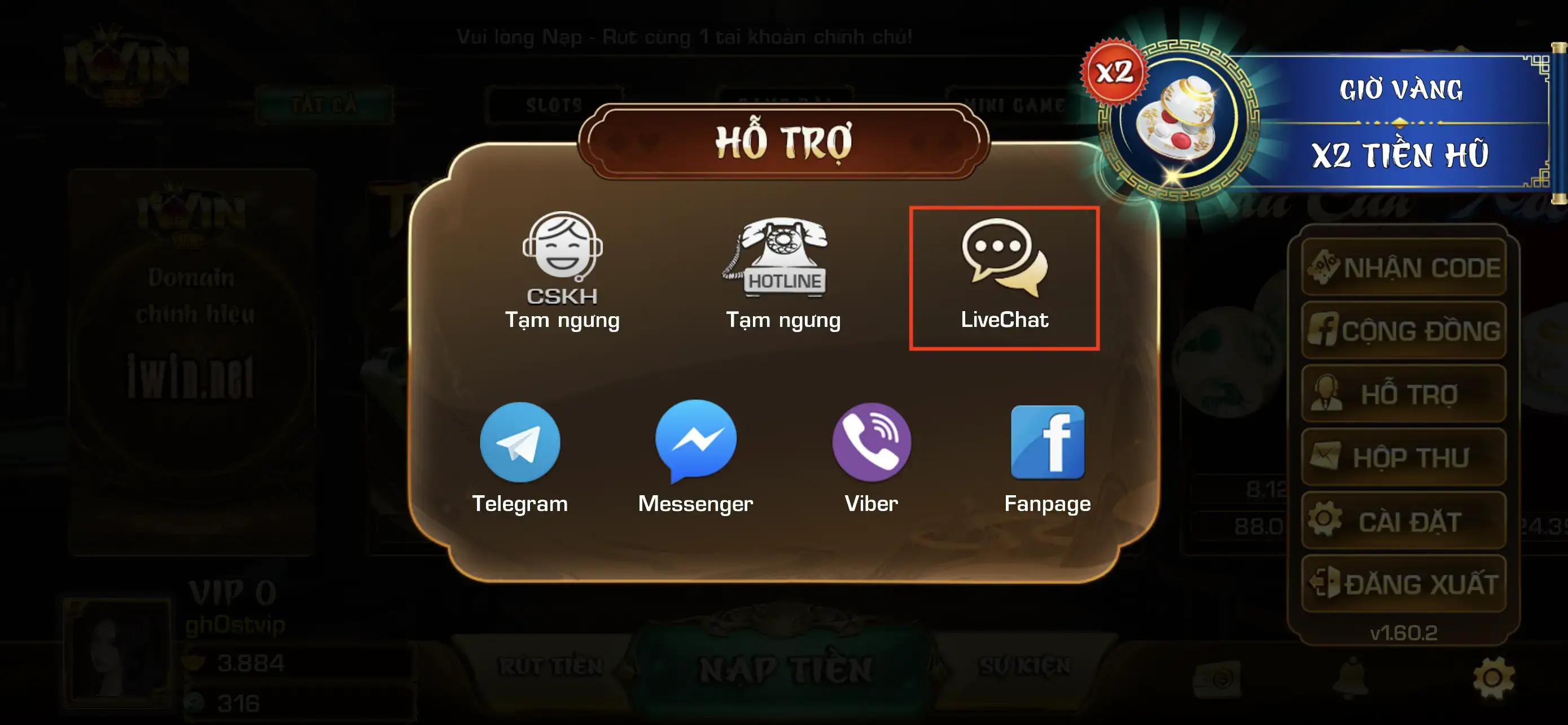 Cách thức liên hệ Iwin Cách thức liên hệ cskh Iwin